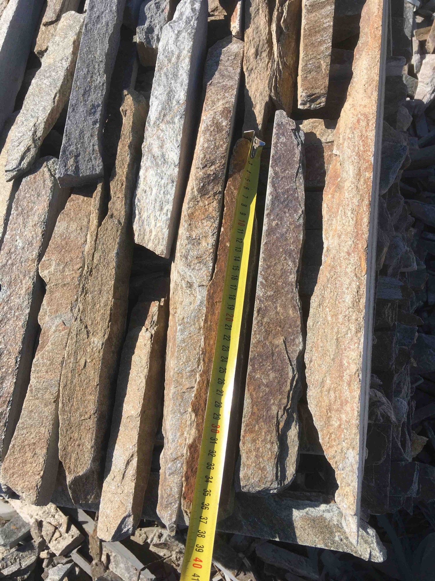 Горбушка златолит мультиколор для облицовки купить в Михайловске