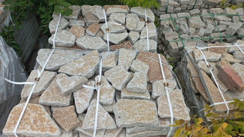 Гранитный плитняк галтованный для парковки купить в Михайловске