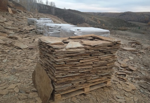 Плитняк кора дерева для цоколя, отмостки купить в Михайловске