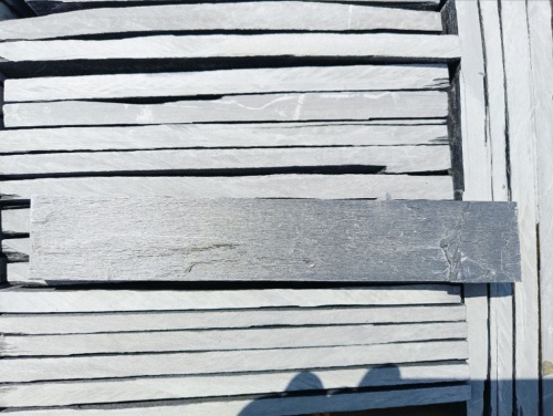 Плитка чёрная из натурального камня фасадная 30 см * 5 см, толщина 7 мм -30 мм купить в Михайловске